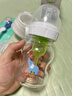 布朗博士玻璃奶瓶 0-3月新生婴儿防胀气防呛 宽口径奶瓶150ml 萌兔 实拍图