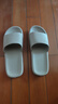京东京造【抗菌皮纹拖】eva软弹拖鞋居家室内防臭浴室凉拖 灰褐色 40-41 实拍图