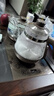 容声全自动上水电热水壶泡茶专用茶桌茶台智能烧水壶煮茶控温一体机茶具套装316不锈钢电热水壶烧水器 0.8L 316钢|高低水位感应37*20咖 实拍图