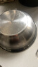 三四钢®不锈钢碗316泡面碗食品级汤碗家用饭碗餐具吃饭316不锈钢盆汤盆 22cm适用面碗/装水果凉拌 实拍图