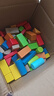 Hape(德国)婴幼儿童拼搭木质积木玩具40粒彩虹积木宝宝生日礼物E8321 实拍图