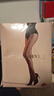 涞觅润丝【0.01】开裆丝袜丝滑超薄免脱连裤袜透明性感女袜 黑色 L码  实拍图