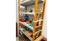 三箭橙白色货架置物架多层加厚仓储库房地下室可加装洞洞板钢制储物架 四层主架 橙白轻型【150kg/层】150*50*200 实拍图