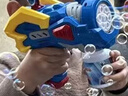 蜜乐糖赛罗奥特曼泡泡机泡泡液多孔泡泡枪电动吹泡泡玩具儿童节日礼物 实拍图