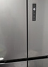 美的（Midea）480升十字门冰箱家用一级能效风冷无霜双变频净味以旧换新BCD-480WSPZM(E)国家补贴 实拍图