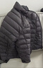 京东京造【air+零压排骨羽绒】轻薄羽绒服男外套冬90鸭绒立领新年曜石黑XL 实拍图