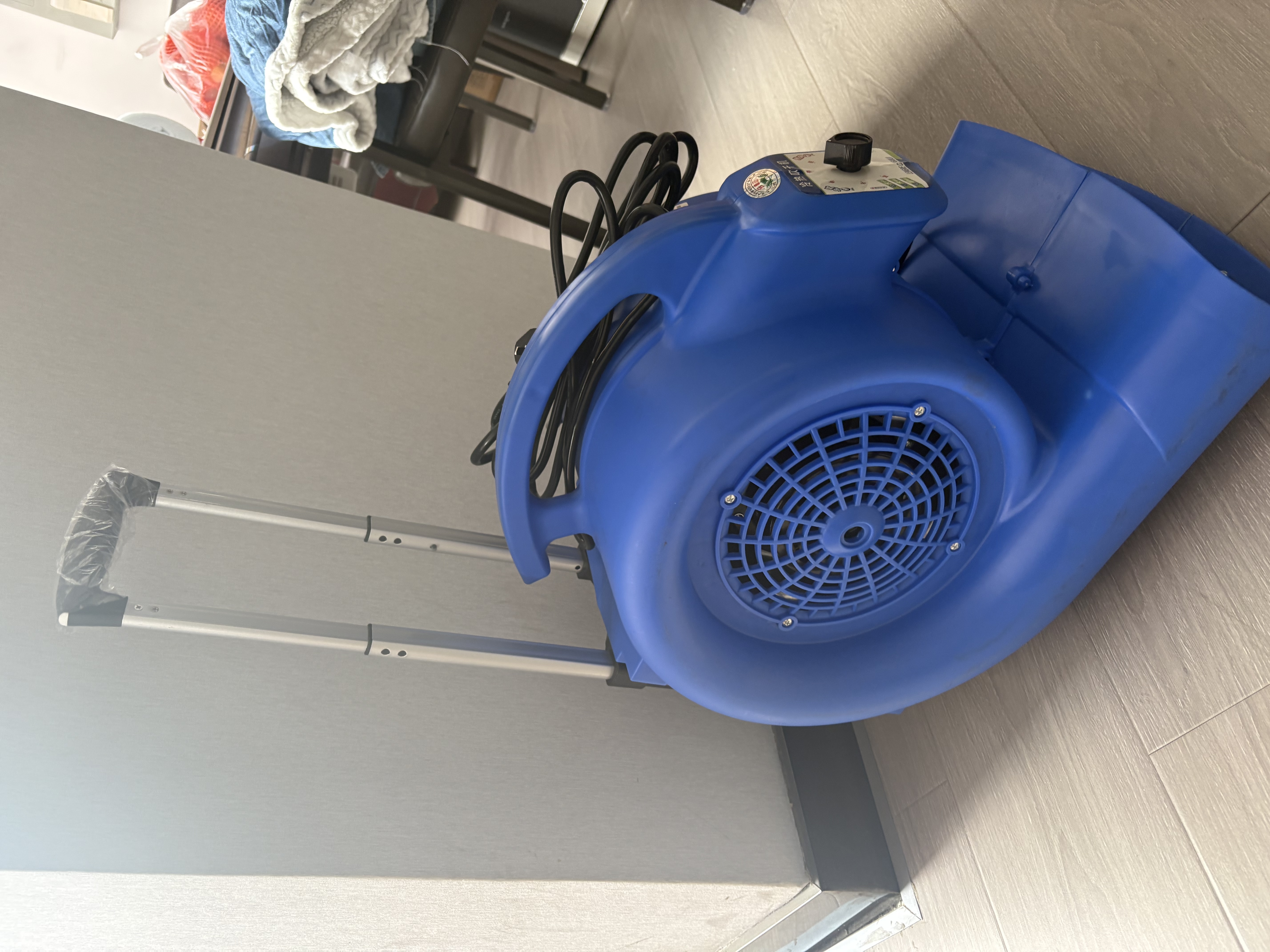 博赫尔（POHIR）吹地机厕所地面吹干机吹风机 4200W大功率地板吹干除湿机 实拍图
