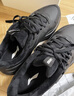 李宁（LI-NING）加绒轻风 v2减震回弹黑色休闲跑步鞋皮面百搭轻便舒适运动鞋子男 实拍图