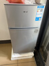 日普（RIPU）小冰箱迷你小型双门家用一级能效宿舍出租房办公室节能省电冷藏冷冻电冰箱 【一级能效】86升银色【小巧不占地】 实拍图