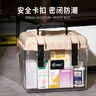 锐玛（EIRMAI）R15 单反相机干燥箱防潮柜塑料箱包 密封镜头茶叶电子箱 小号 可手提 内置吸湿卡 沙漠黄 实拍图