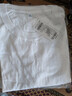 重磅纯棉短袖t恤男高档纯色印花休闲基础款内搭半袖打底衫 白色 3XL  170-185斤 实拍图
