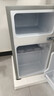 奥克斯小冰箱家用小型迷你冷藏冷冻两用出租房宿舍用节能省电寝室办公室电冰箱 【净化去味】126银色【高效保鲜 铜管速冷】22L 实拍图