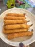 千丝万缕黄金虾面线虾10只冷冻速食冻虾半成品油炸冻裹面包丝大虾 千丝万缕面线虾一包 250g(净重)  六包实惠装 实拍图
