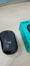 罗技（Logitech）M220 轻音鼠标 无线鼠标 办公鼠标 对称鼠标 带无线微型接收器 灰黑色 实拍图