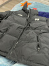 李宁火锅羽绒 新春丨男女同款防泼水防风宽松鸭绒短羽绒服AYMV431 实拍图