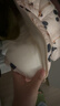 婧麒（JOYNCLEON）儿童棉服男女童装宝宝秋冬季婴儿衣服棉服加厚外出棉袄加绒外套 杏色气球 内里暖绒 循环锁温 100 cm 实拍图