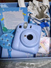 INSTAX富士instax立拍立得 一次成像相机 mini12精美礼盒 海岛绣球 含10张fafa花边相纸 实拍图