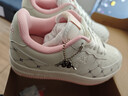 卡帕（Kappa）女鞋春季2026新款增高小白鞋子女款休闲运动板鞋女潮鞋 奶茶粉 35 实拍图