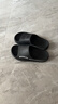 回力厚底防滑男女士凉拖室内外穿软底洗澡浴室拖鞋HL0212黑色42-43 实拍图