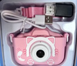 活石（LIVING STONES）儿童相机照相机7-14岁3-6高清数码拍照玩具女孩生日礼物12岁 粉128G丨9600w双摄+全包硅胶+礼盒 学生迷你相机新年礼物儿童节给女生 实拍图