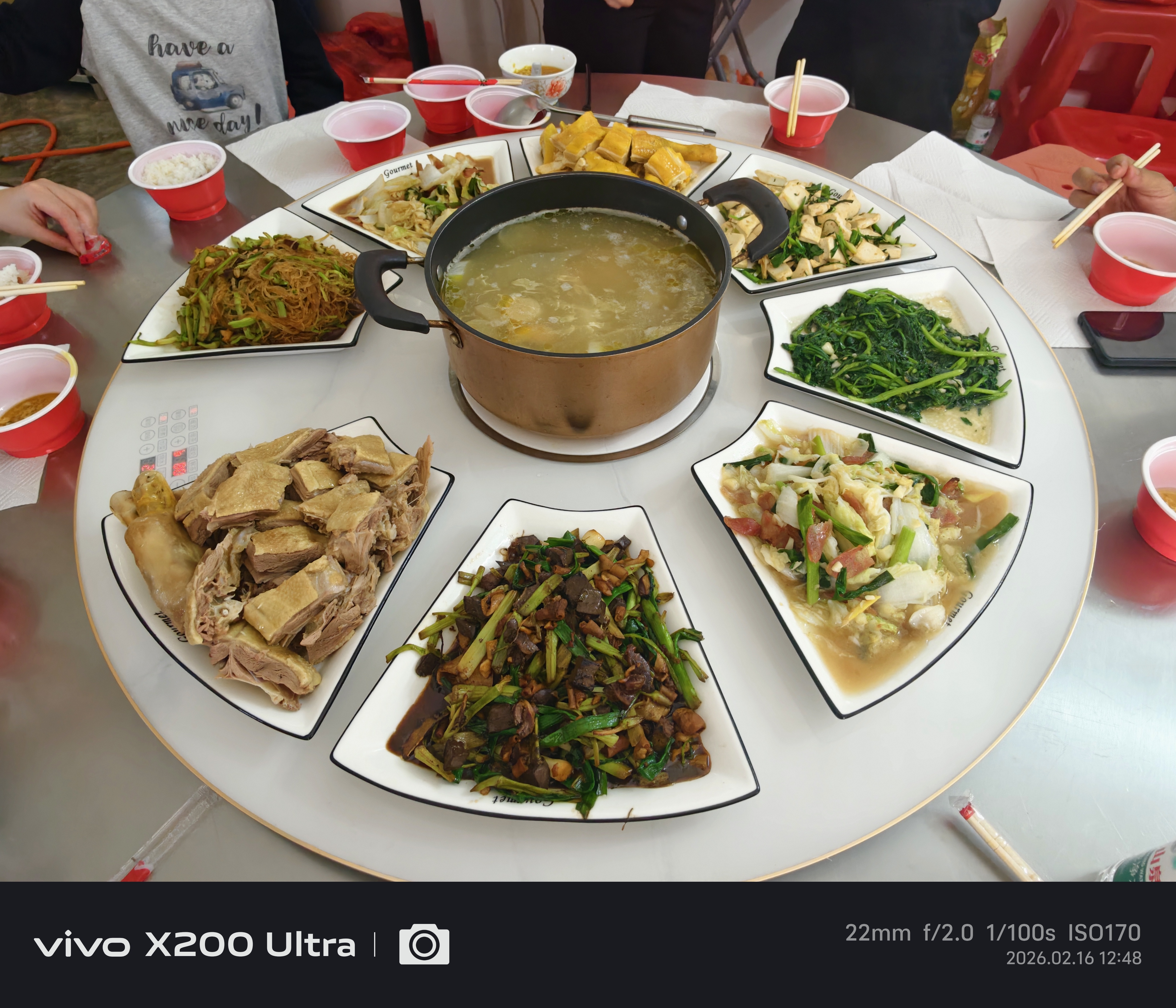 志高（CHIGO）白色大理石纹暖菜板带火锅加热板热菜板2025新款保温板电磁炉家用圆形餐桌转盘多功能 【90CM电磁炉2200W】电动旋转+大理石纹白 实拍图