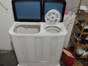 长虹半自动波轮洗衣机 家用老式双缸双桶 洗脱一体机 大容量脱水甩干机 21.8公斤【洗15公斤+脱6.8公斤+强力电机】 实拍图