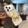 KEKLLE适用iPhone15plus手机壳 苹果15plus保护套 马上有钱高级感金箔滴胶透明防摔高级硅胶保护套 实拍图