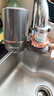 美的（Midea）净水器水龙头过滤器家用自来水滤水器直饮前置过滤器厨房卫生间通用除水垢除余氯双出水可清洗滤芯 一机五芯【四年免换芯】 实拍图