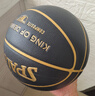 斯伯丁（SPALDING）篮球7号室内外比赛特别定制黑金七号防滑耐磨PU材质篮球 实拍图