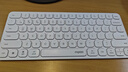 雷柏（Rapoo）E9000G升级款 78键无线/蓝牙多模键盘 刀锋超薄紧凑便携无线键盘 电脑笔记本商务办公键盘 白色 实拍图