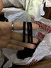 【强拉不断】高弹力耐用ins马尾无接缝皮筋扎头发简约发圈头绳 黑色120根 实拍图