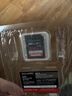 闪迪（SanDisk）256GB SD内存卡 4K V30 U3 C10 相机存储卡 读速200MB/s 写速140MB/s 微单/单反相机内存卡 实拍图