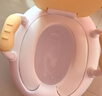 小哈伦儿童马桶宝宝坐便器婴幼儿尿盆小孩坐便器小便器双软垫柠黄0-6岁 实拍图