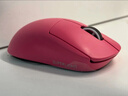 罗技（G）GPW3 狗屁王三代无线游戏鼠标 专业电竞手型 升级8KHz 88G 888IPS 粉【全网爆款】 实拍图