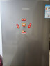 长虹CHiQ系列308升两门二门双开门小户型冰箱家用风冷无霜一级变频节能低噪宿舍租房小巧CR-DW308 实拍图