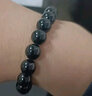 金石灵天然黑碧玺手链男女款水晶玛瑙情侣手链佛珠手串转运珠送生日礼物 黑碧玺手链12毫米 实拍图