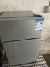 新飞冰箱小型租房用 一级能效冷 藏冷冻两用1-2人家用小冰箱 出租房双门电冰箱办公室两门 26年升级 38A108一级能效【保温升级】银色 实拍图
