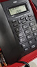 得力（deli）电话机座机 固定电话 办公家用  免提通话 大字按键 来电显示  33490黑 实拍图