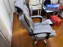 奥伦福特 电脑椅办公椅子电竞椅家用人体工学椅老板椅主播靠背椅皮革转椅 创意工学椅-灰+含乳胶垫【二代升级】 实拍图