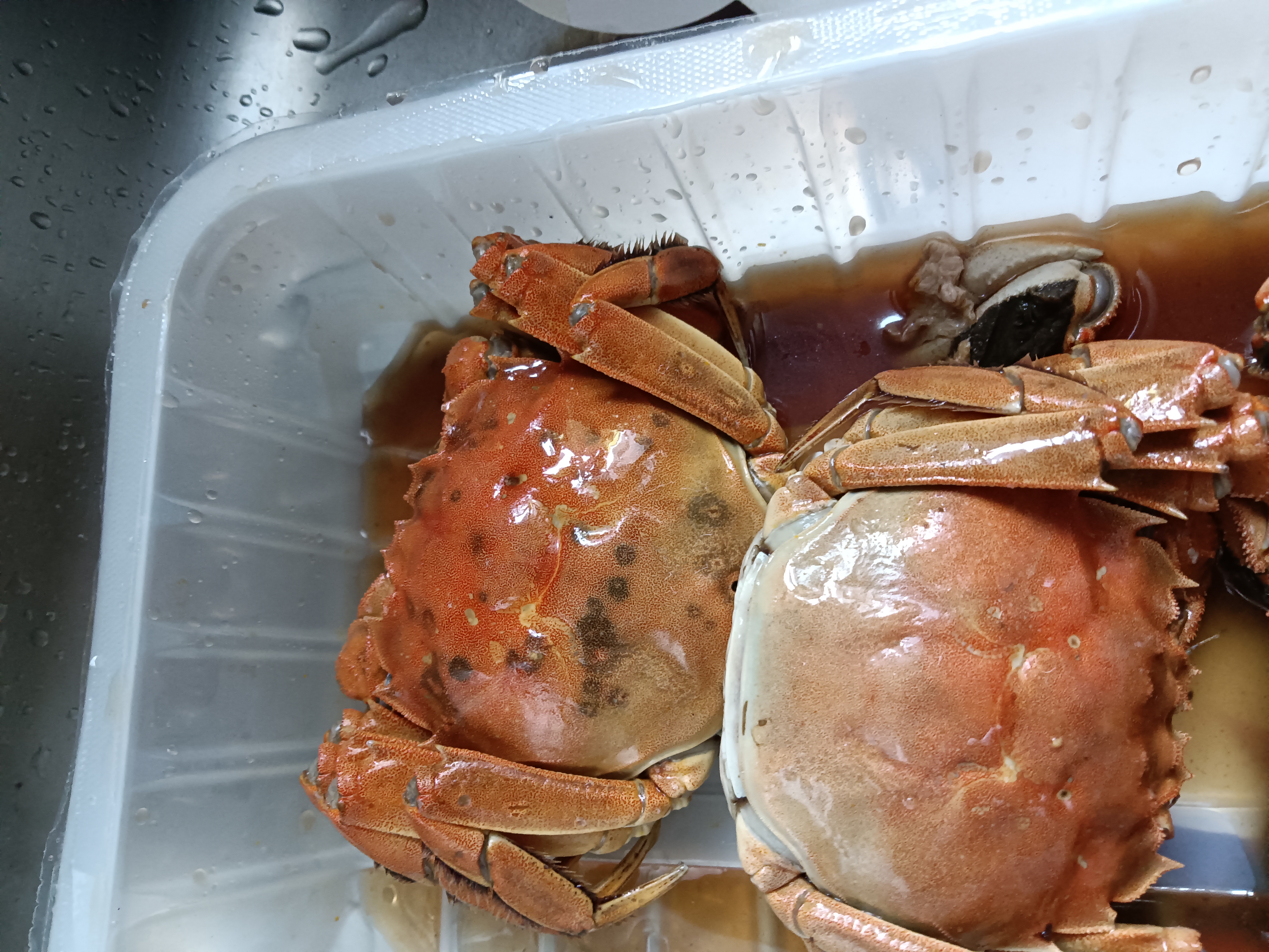 蟹八爷花雕醉蟹2.3-2.7两母4只装足重650g 大闸蟹螃蟹海鲜源头直发 实拍图