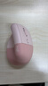 罗技（Logitech）Lift人体工学鼠标 垂直鼠标 小手鼠标 无线蓝牙鼠标 3台设备秒切换 带Logi Bolt接收器 粉色 实拍图