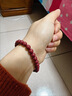 金石灵朱砂手串护身符男女款紫金砂转运珠佛珠情侣手链本命年生日礼物 实拍图