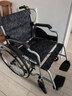 京巧铝合金轮椅老人专用出行便携式轮椅小型轻便折叠旅行代步车可自推 实拍图