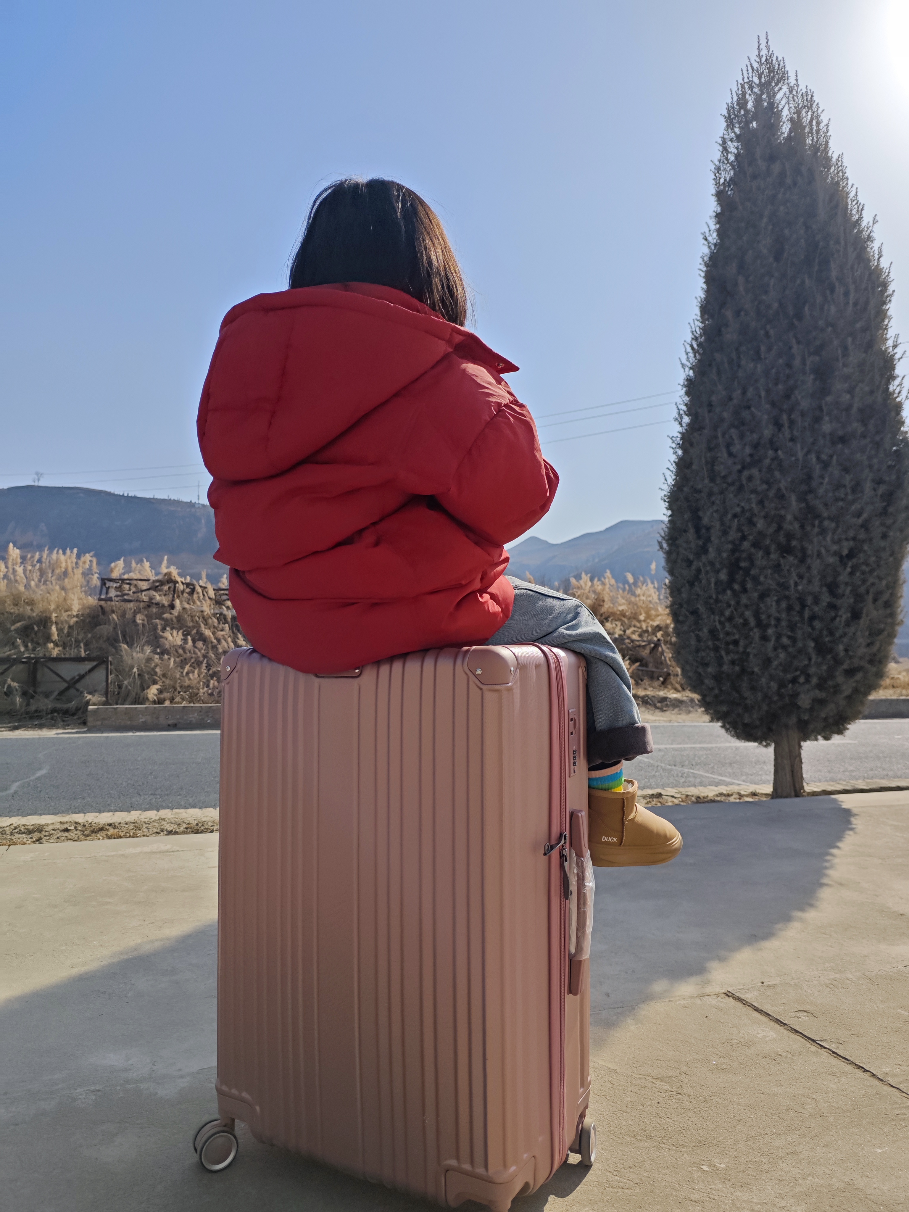 稻草人行李箱26英寸男女万向轮拉杆箱密码箱大容量旅行箱皮箱子托运箱 实拍图