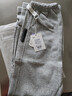 婧麒（JOYNCLEON）孕妇裤春秋外穿休闲运动裤小个子大码卫裤 浅灰 XXL jyk28218 实拍图
