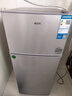 奥克斯小冰箱家用小型迷你冷藏冷冻两用出租房宿舍用节能省电寝室办公室电冰箱 【净化去味】186银色【高效保鲜 铜管速冷】70L 实拍图