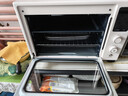 美的（Midea）Q40多功能电烤箱家用专业烘焙大容量 免预热热风空气炸烤箱四面搪瓷/彩屏屏显/复脆 实拍图