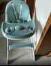 三条小鱼宝宝餐椅多功能可折叠便携儿童餐桌椅婴幼儿小孩可调节吃饭桌座椅 升级绿【靠背可躺+折叠+万向轮】 实拍图