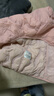 茵曼（INMAN）轻薄简约无领短款羽绒马甲女士2025新款可内搭可外穿薄款外套 粉色 M 实拍图