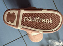 大嘴猴（paul frank）棉拖鞋女冬季情侣家居厚底保暖包跟月子棉鞋男PF915 实拍图